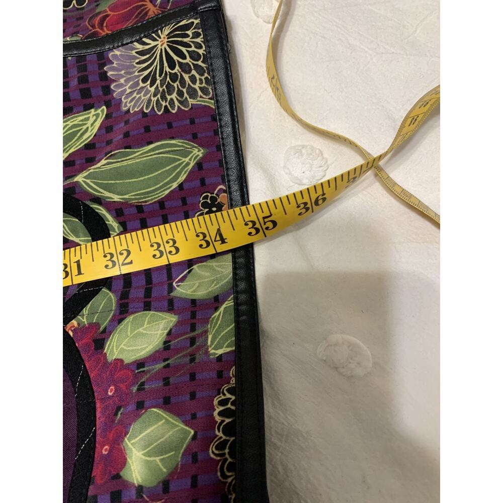 Koos of Course Reversible Jacket Asian Inspired Purple Floral Size Small Artsy - Picture 4 of 12